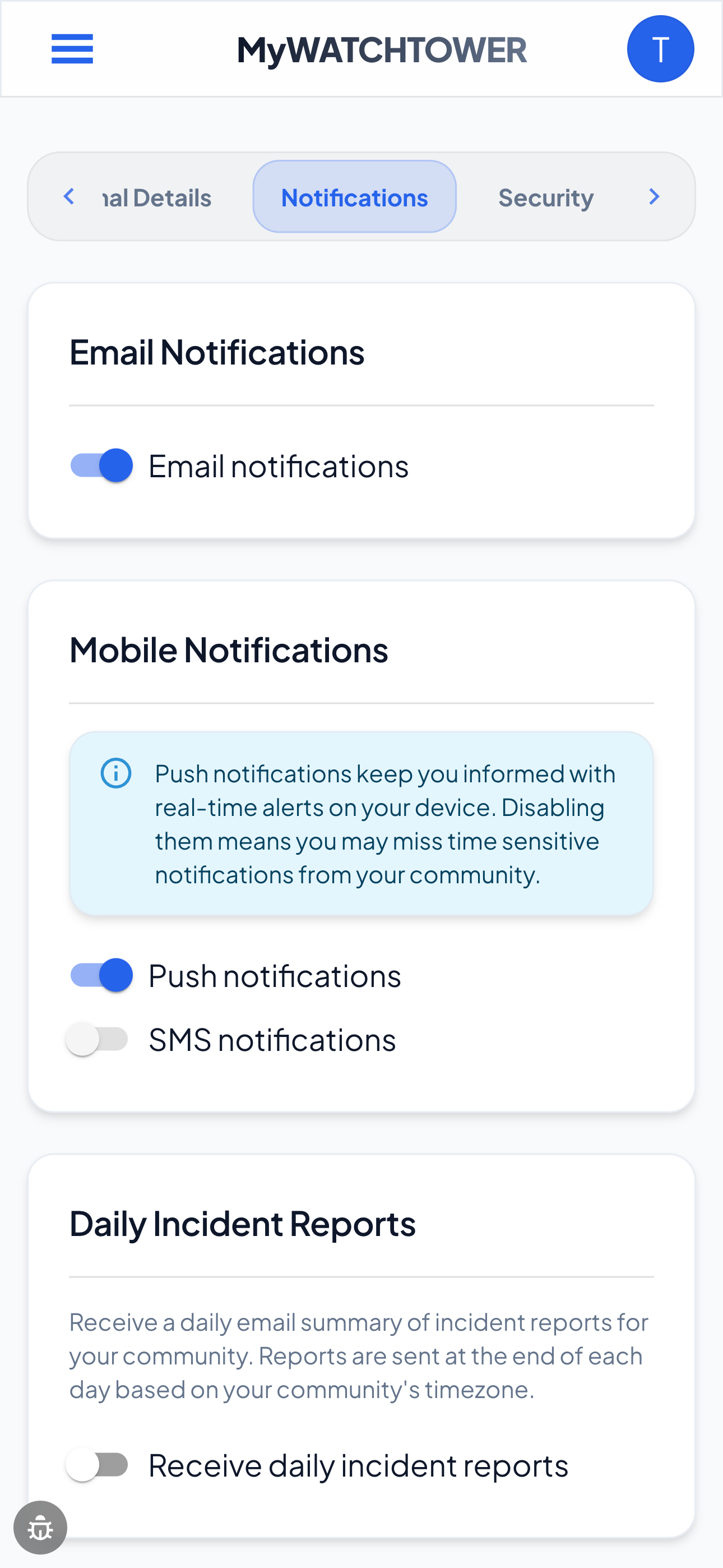 Mobile App